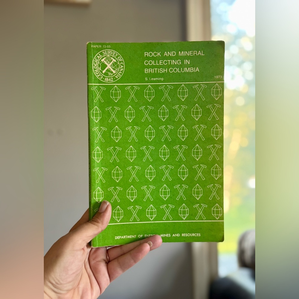 1973 Rock and Mineral Collecting Book